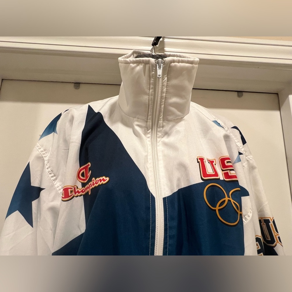 Vintage 1996 Atlanta Olympics Champion USA Jacket - Size Large - Picture 3 of 5